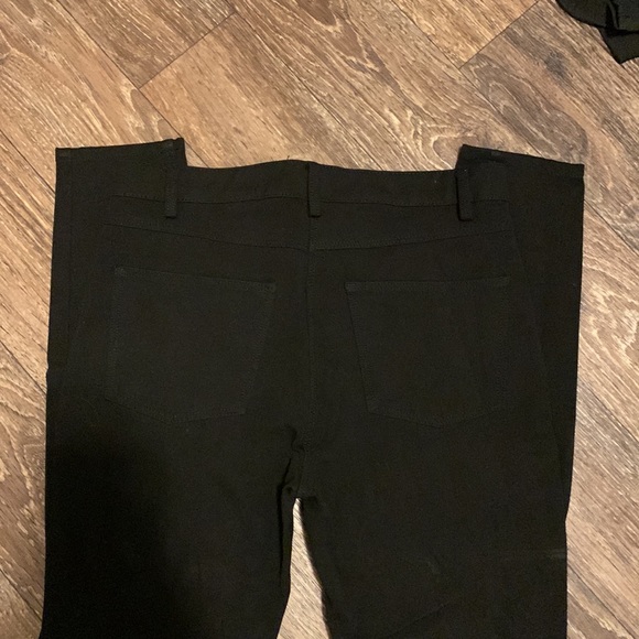 H&M skinny black work pants- size 6-EUC - Picture 3 of 4